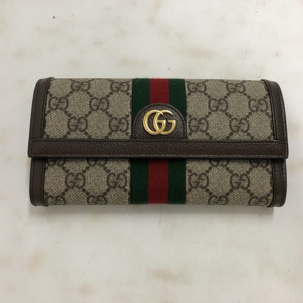 02w16422 グッチ GUCCI GGスプリーム コンチネンタルウォレット 長財布