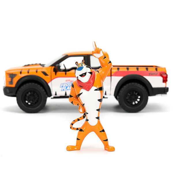 Kellogg's トニー・ザ・タイガー 2017フォードF-150ラプター Kellogg's Hollywood Rides Tony the Tiger & 1/24 Scale 2017