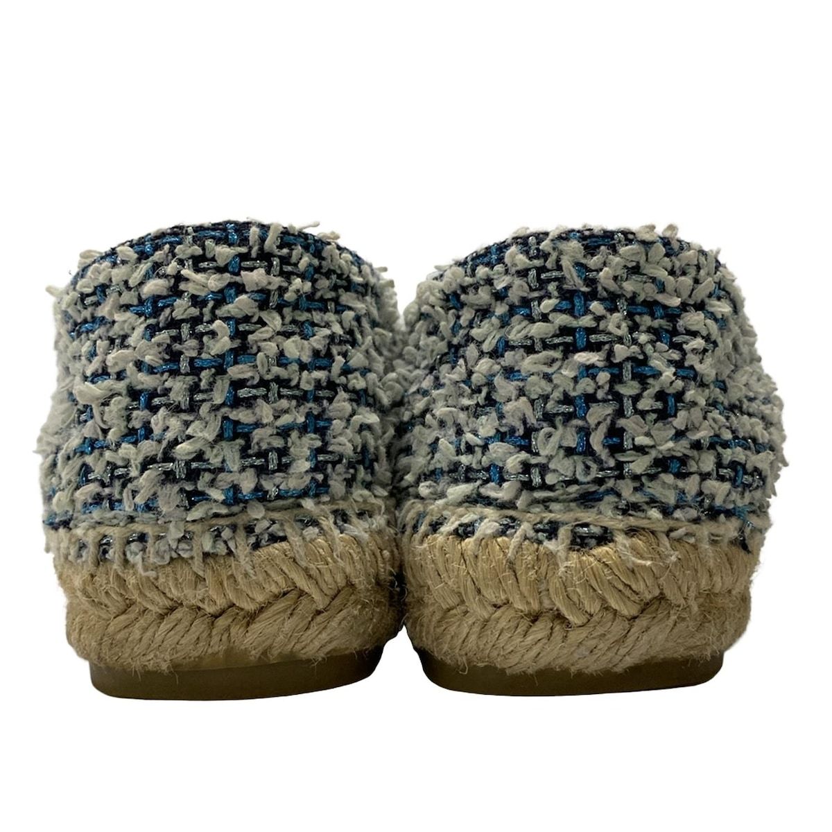 CHANEL(シャネル) フラットシューズ 38 - G34546 ライトブルー