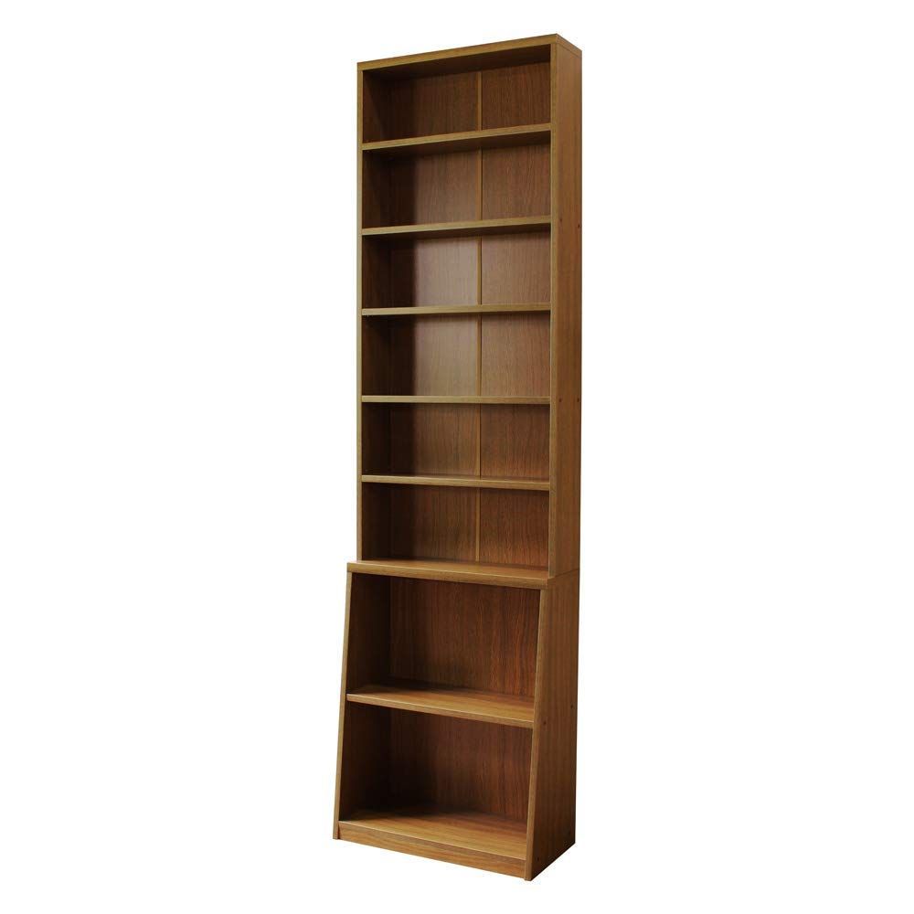 人気商品 ロング書棚 幅60cm ナチュラル