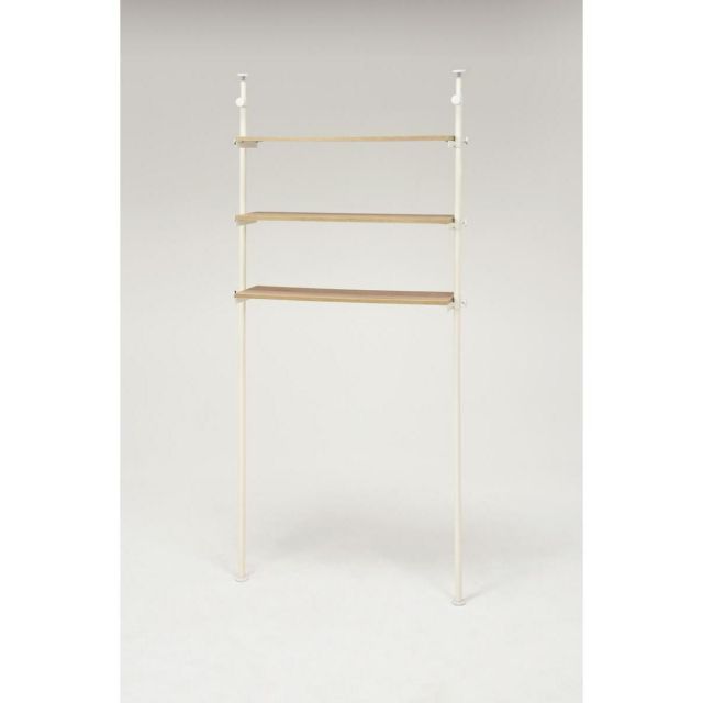 萩原 Hagihara KTR-3154WH 突っ張り洗濯機ラック 新生活 インテリア 家具おしゃれ