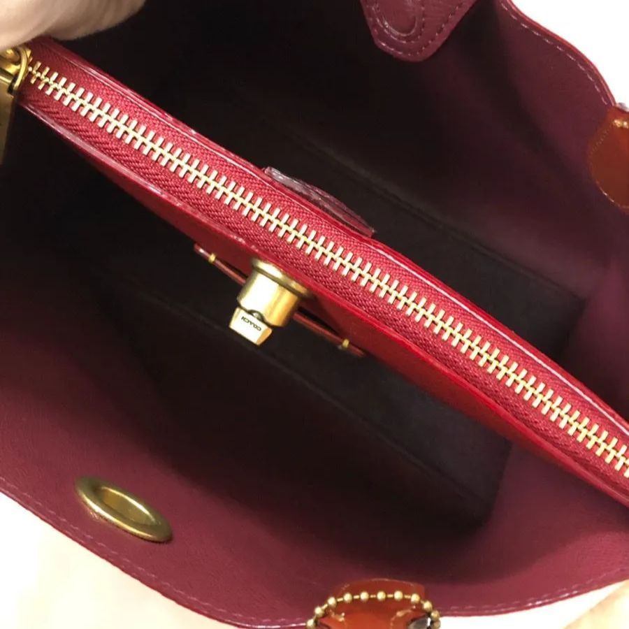 COACH コーチ ウィロウトート24 スヌーピー バッグ CBF72 - メルカリ