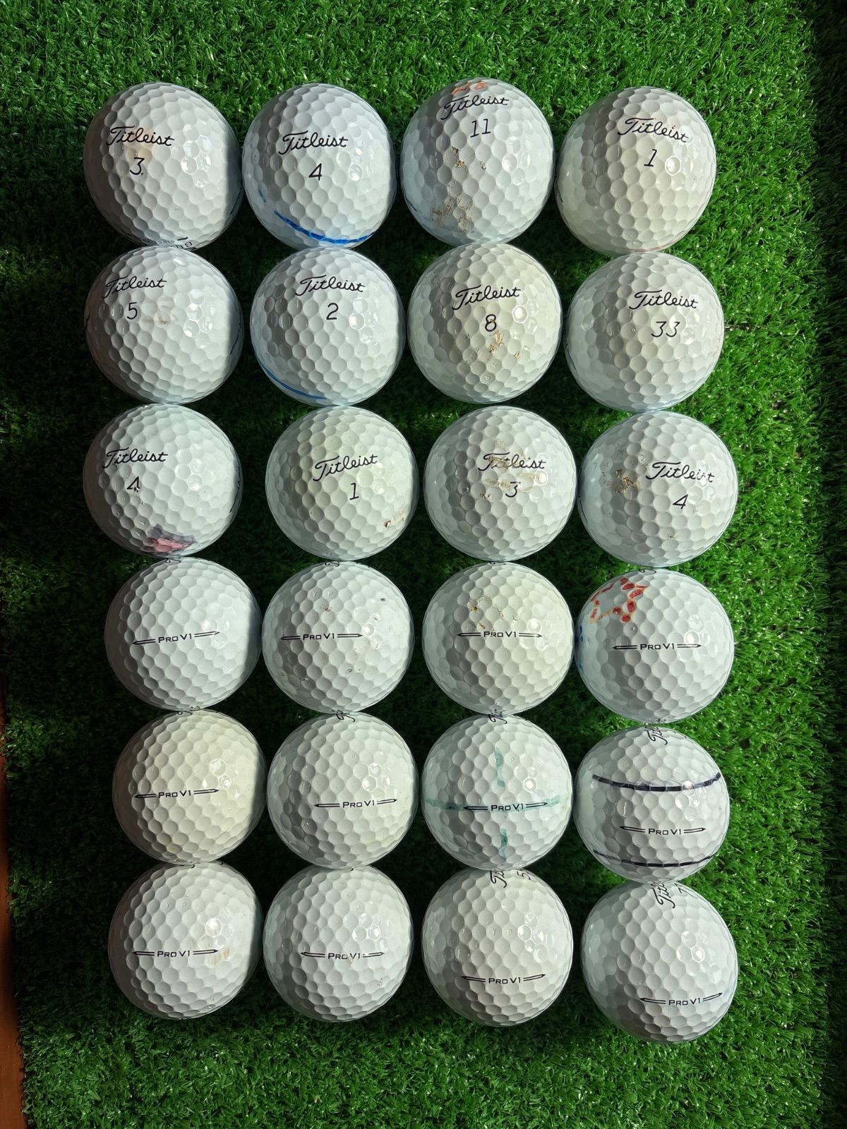 特価/タイトリスト PRO V1 2023年 ホワイト 品質ランク：から