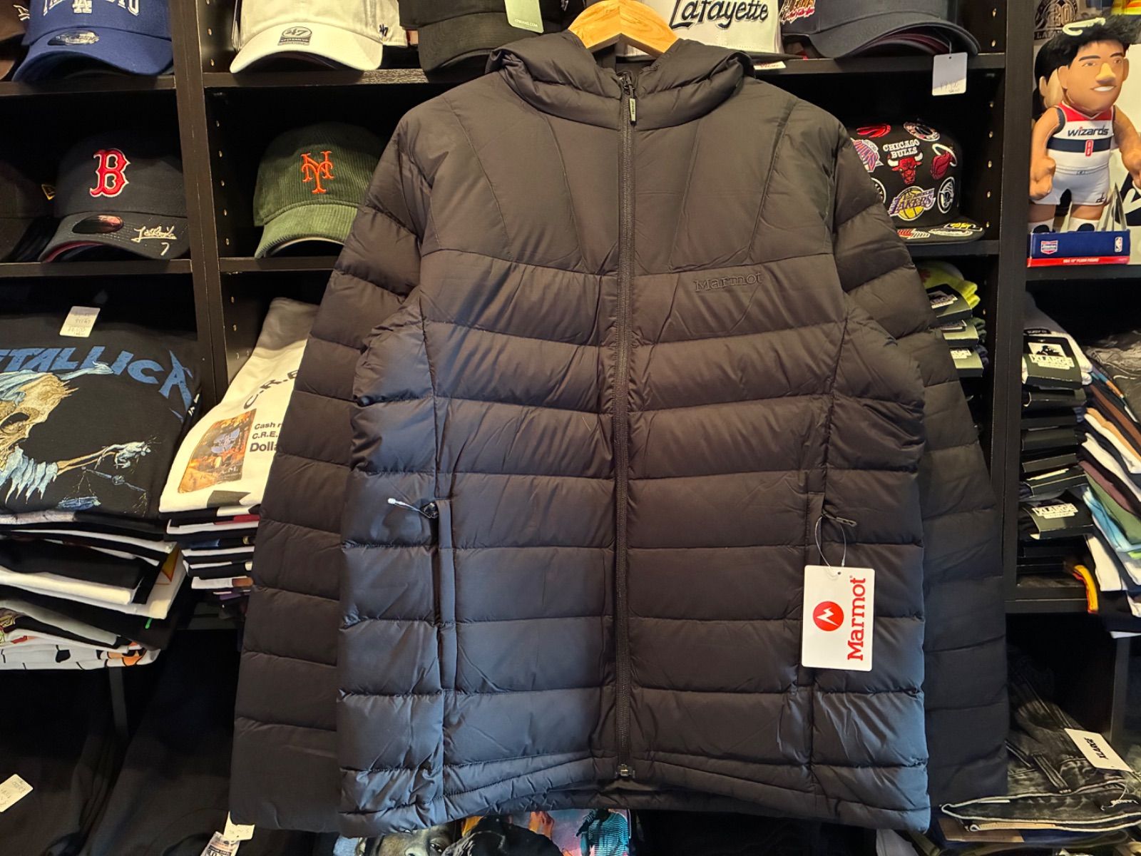 Marmot Lance Down Hoodie (ランスダウンフーディー)ブラック XLサイズ