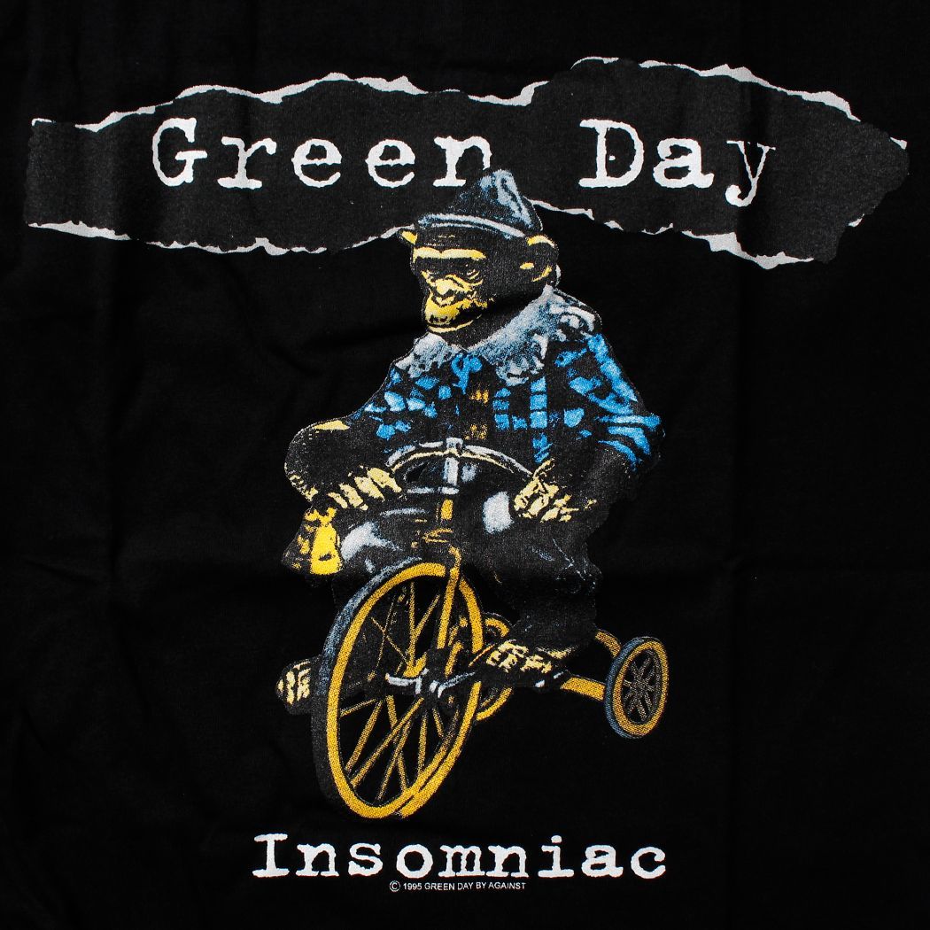 専用 Green Day グリーンデイInsomniac バンドTシャツ 90s Green Day グリーンデイ Tシャツ 半袖 バンT ツアー