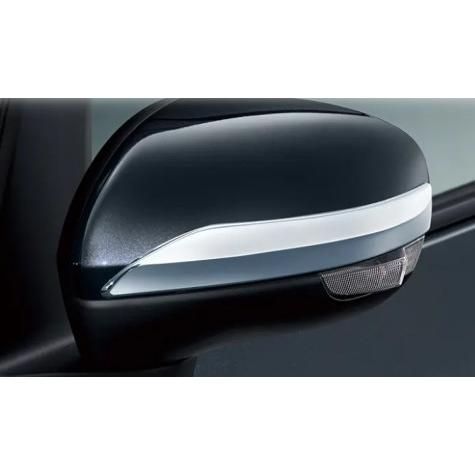 ルーミー M900A M910A メッキ ドア ミラー カバー MIR－SID－233 ガーニッシュ プロテクター DH102 M900A⁄M910A ルーミー⁄ルーミーカスタム クローム メッキ