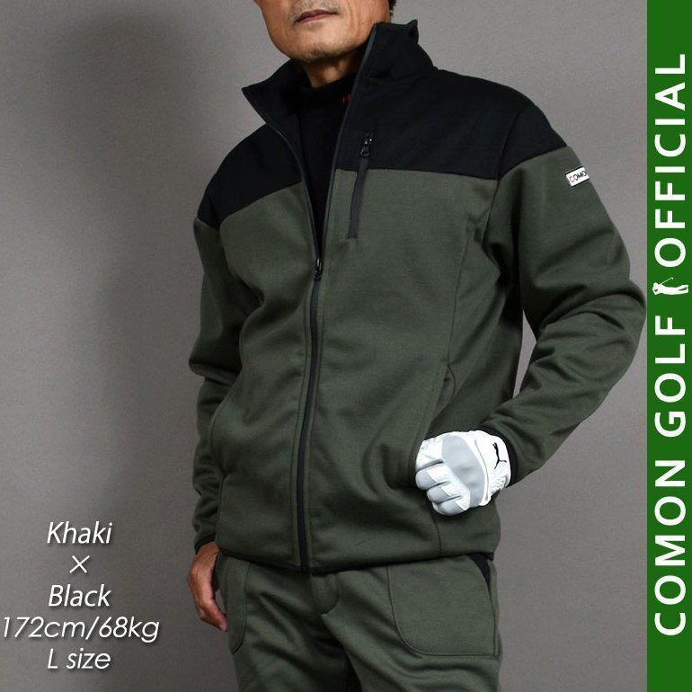 新品【COMONGOLF/コモンゴルフ】3層構造裏フリース防風ゴルフ