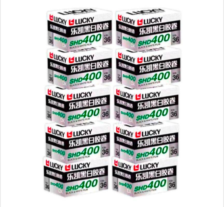 冷蔵保存 白黒フィルム 36枚撮り ×10本セット 35mm ISO400
