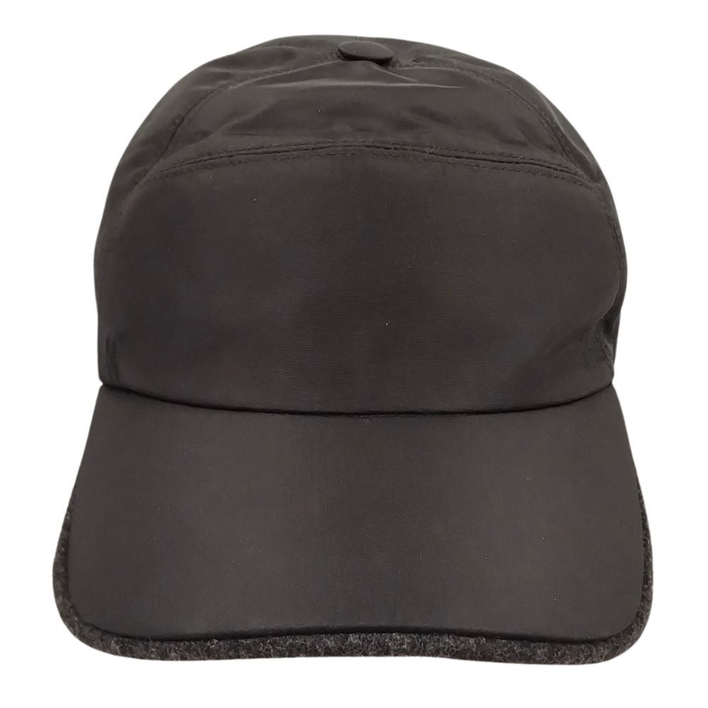 HERMES ベースボールキャップ サイズ57 セリエ エルメス セリエ キャップ 57 ウール ブラック A3787884｜中古