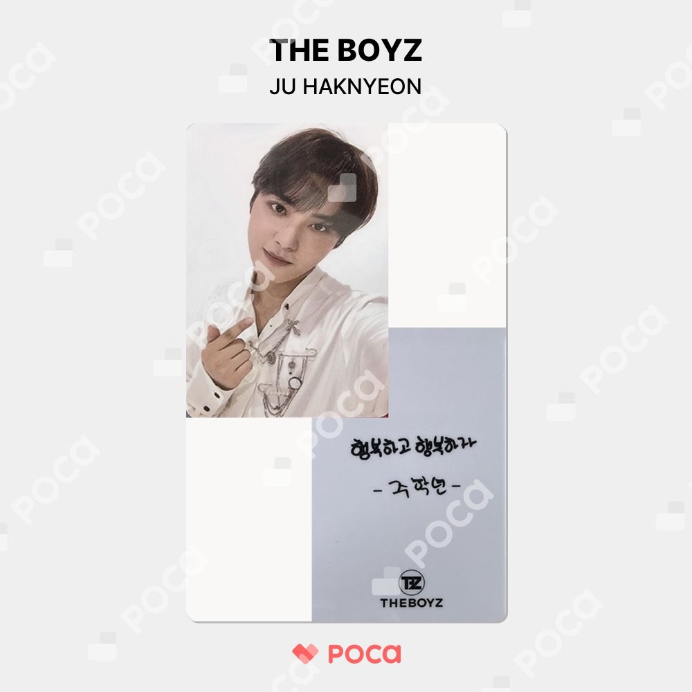 THE BOYZ チュハンニョン トレカ THE BOYZ WORLD TOUR : B-ZONE