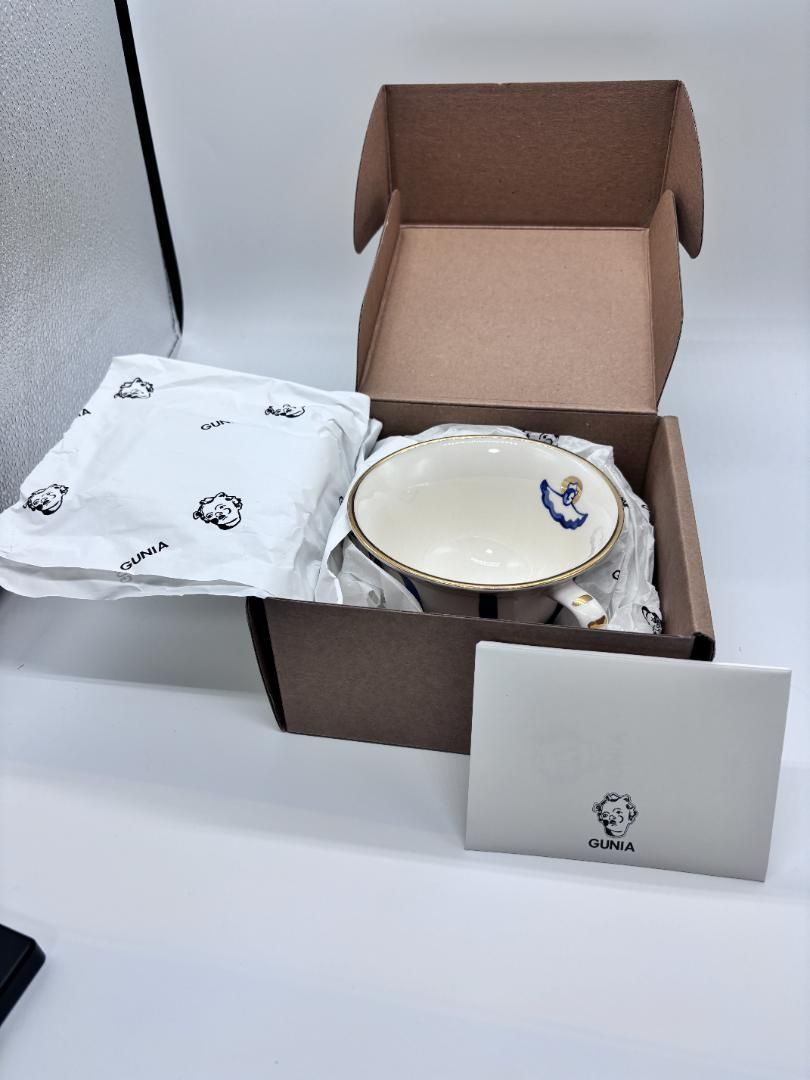 ☆美品☆ GUNIA PROJECT ウクライナ コーヒーカップ大きめ ☆美品☆ GUNIA PROJECT ウクライナ コーヒーカップ大きめ