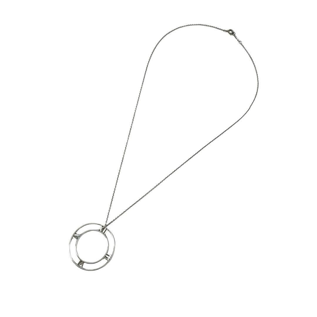 Tiffany ティファニー メダリオン シルバー 銀 SV925 ネックレス Tiffany & Co. - ティファニー アトラス オープン メダリオン