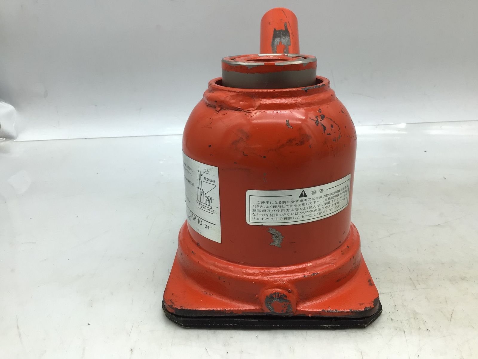 マサダ製作所ダルマジャッキ中古品 ダルマジャッキ マサダ製作所 15t 