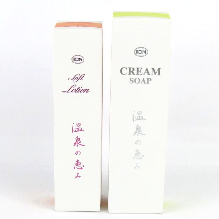 ION CREAM SOAP 温泉の恵み クリームソープ | ONSEN no MEGUMI