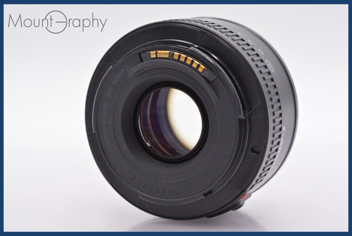 ☆良品☆ キヤノン Canon EF 50mm F1.8 II 前後キャップ&レンズ