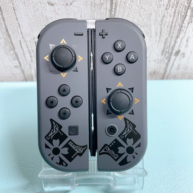 ほぼ未使用品 レアカラー モンハンライズ Switch 左右セット