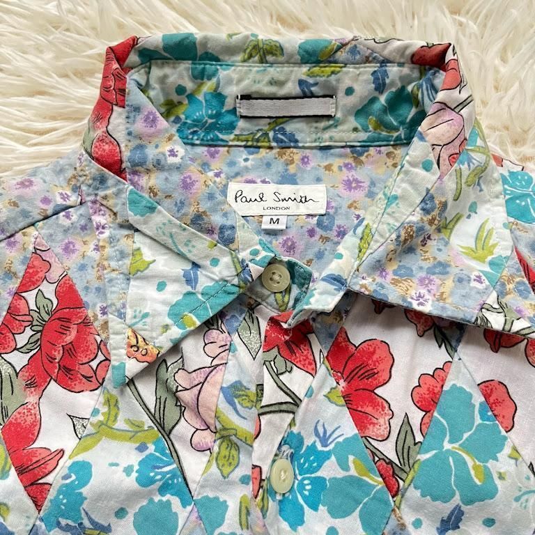 Paul Smith LONDON ポールスミスロンドン 総柄シャツ 花柄 - トップス