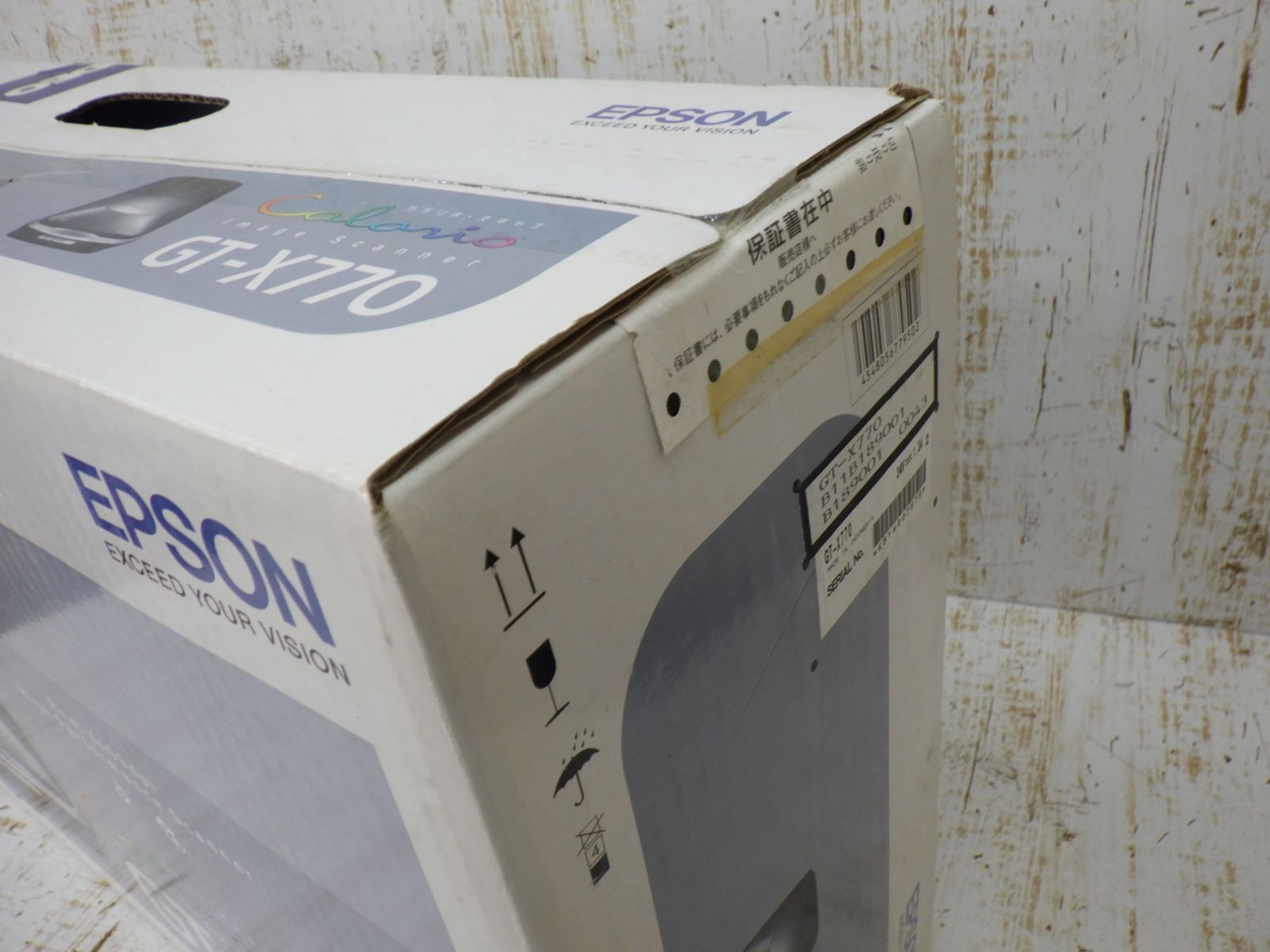 エプソン EPSON Colorio スキャナ GT-X770 長期保管 未使用品