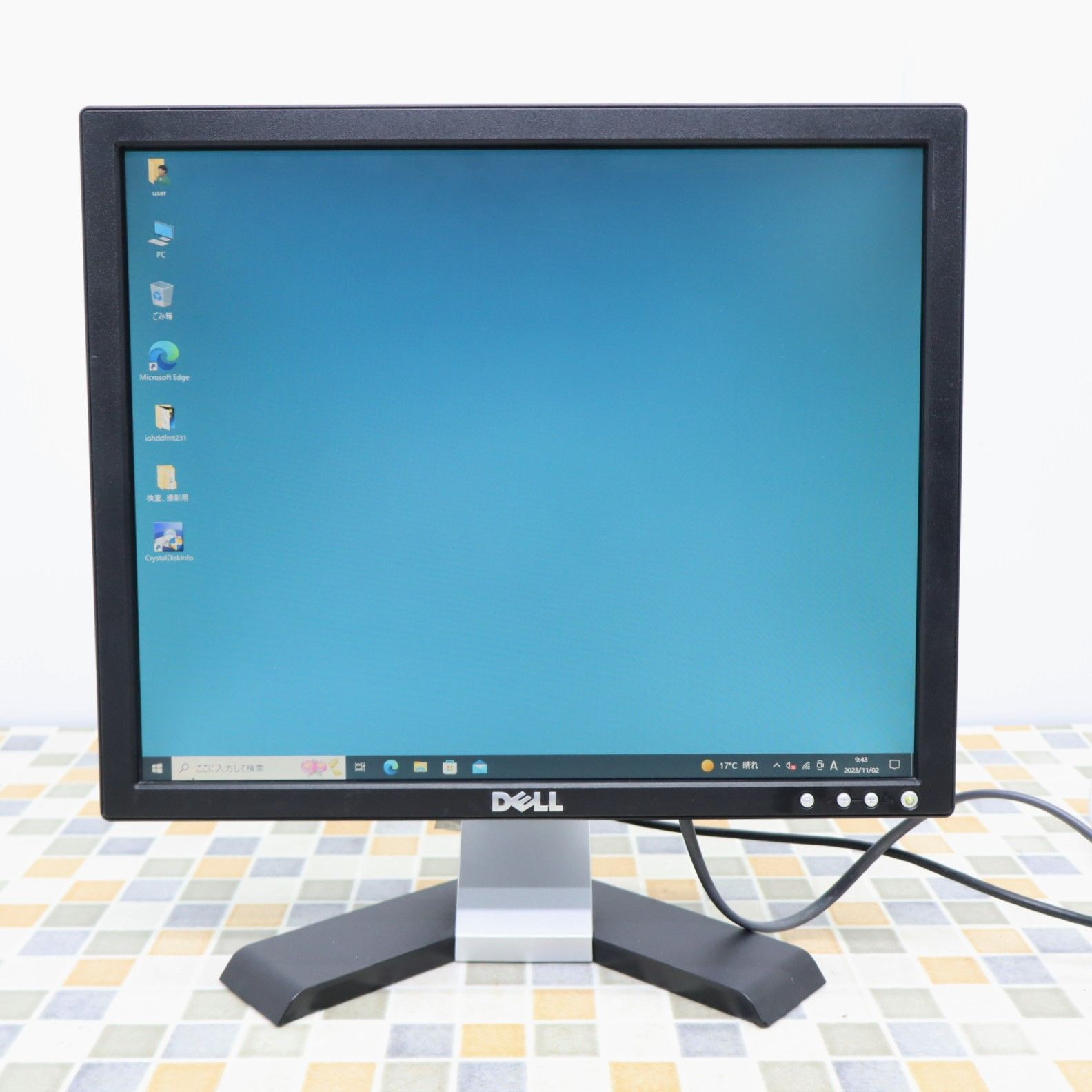 △ ｜17インチ 液晶モニター｜DELL デル E178FPc PCモニター｜PC用