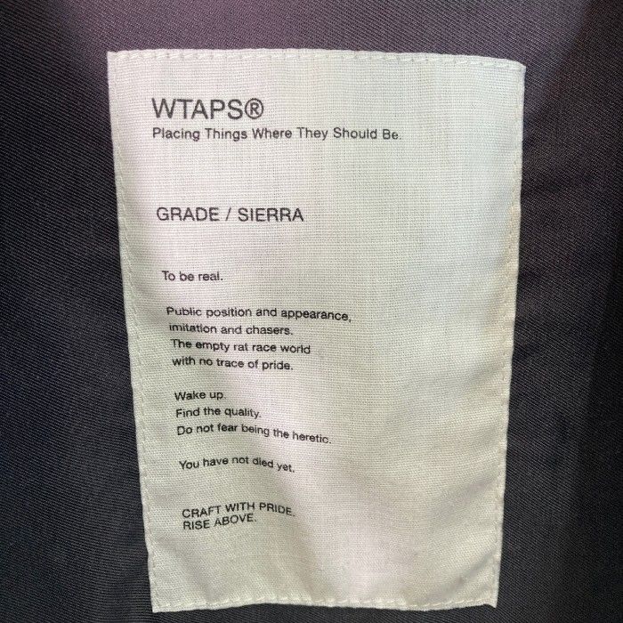 ★WTAPS W)taps ダブルタップス 10SS GRADE SIERRA ボーリングシャツ ネイビー sizeS