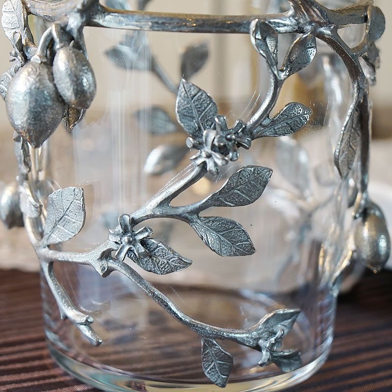 テーブルウェア AJ ピューター製 アイスバスケット レモン柄 送料無料 テーブルウェア AJ ピューター製 グラスピッチャー ラウンド