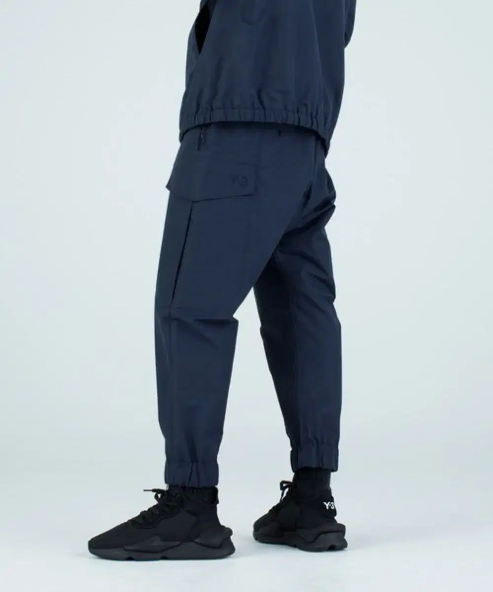 Yohji Yamamoto ヨウジ ヤマモト Y ー 3 ネイビー ダブルポケット カーゴパンツ XS S