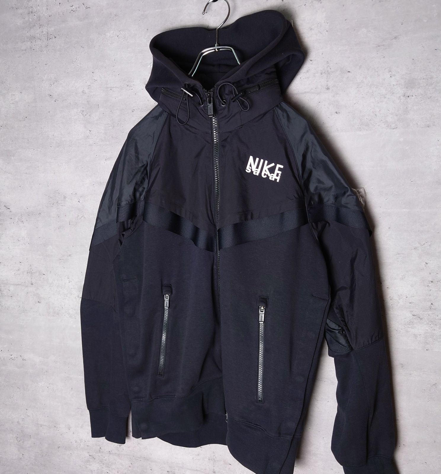 ✨美品 Sacai × NIKE 22AW サカイ ナイキ コラボ フルジップ パーカー