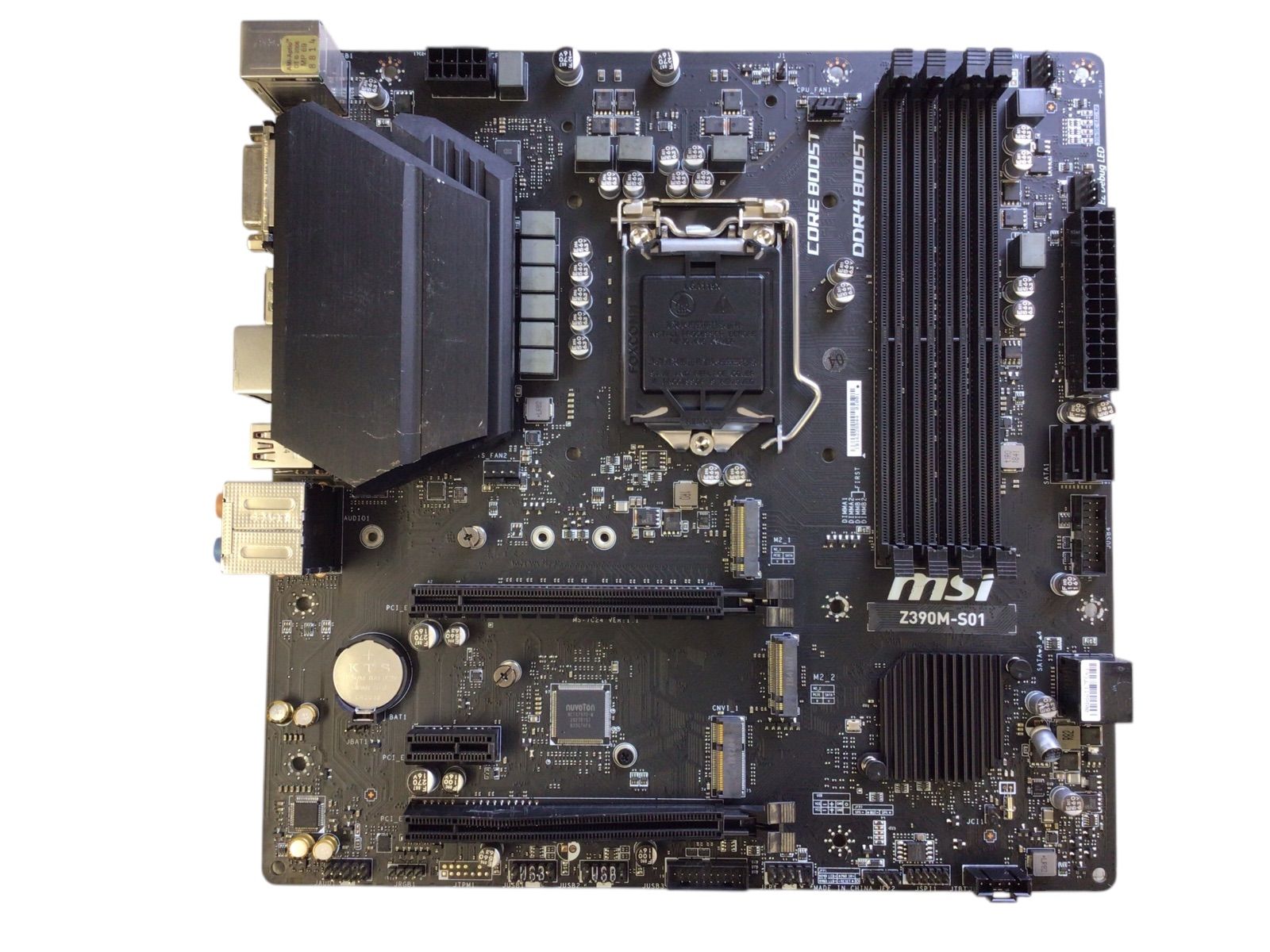 zb-C4【ジャンク】msi Z390M-S01◇スロット損傷 - メルカリ