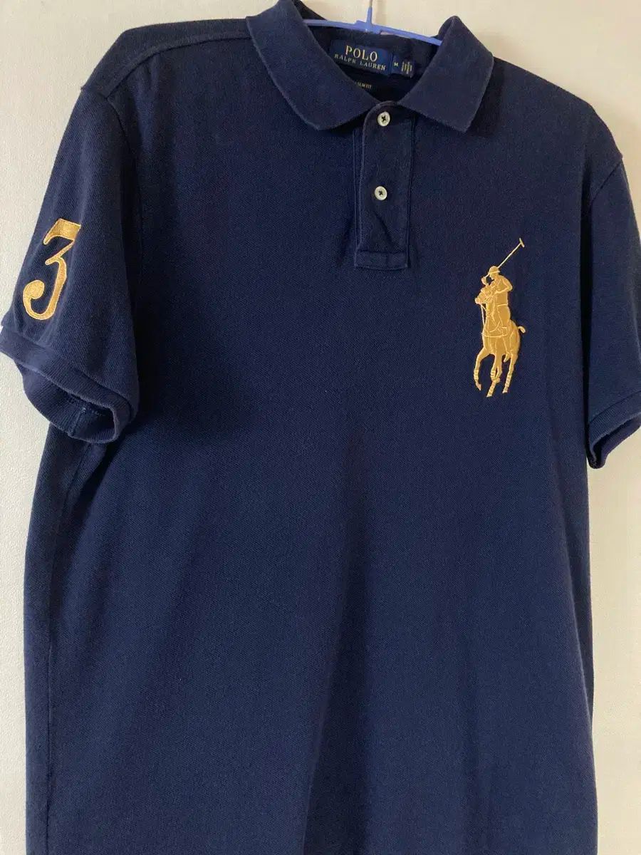 【美品】Polo Ralph Lauren ビッグポニー ポロシャツ ネイビー 中古・古着通販】POLO RALPH LAUREN (ポロ・ラルフローレン