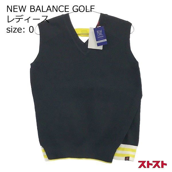 NEW BALANCE GOLF ニューバランスゴルフ Vネックニットベスト 0