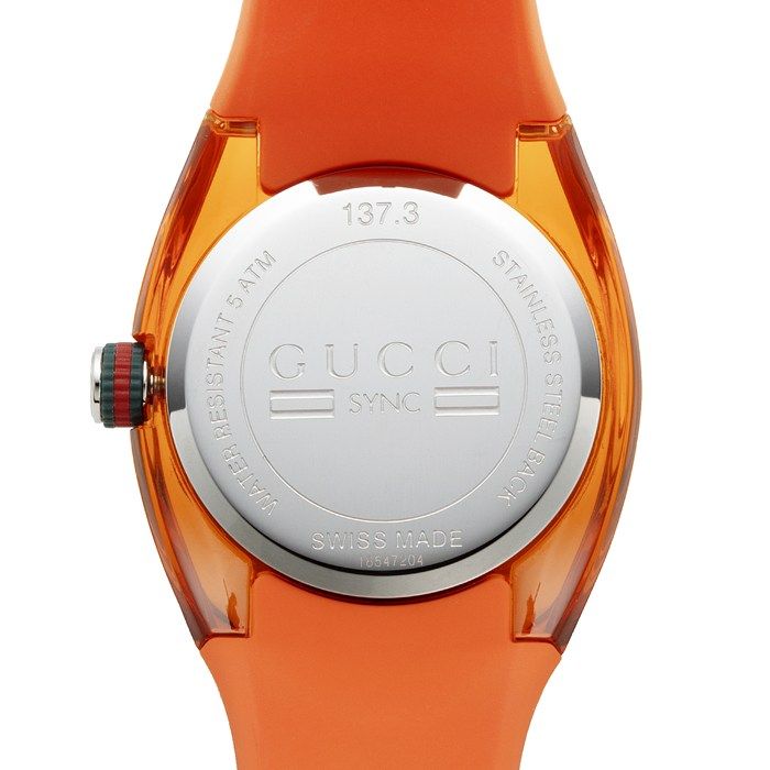 グッチ GUCCI 腕時計 シンク YA137311 インターロッキングG サンレイ 