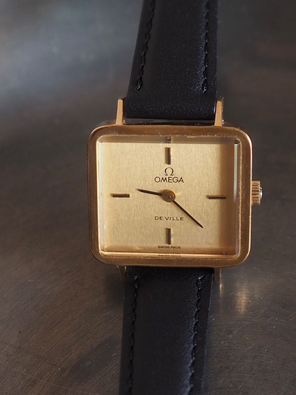 OMEGA オメガ DE VILLE デヴィル エメラルド ウォッチ ヴィンテージ