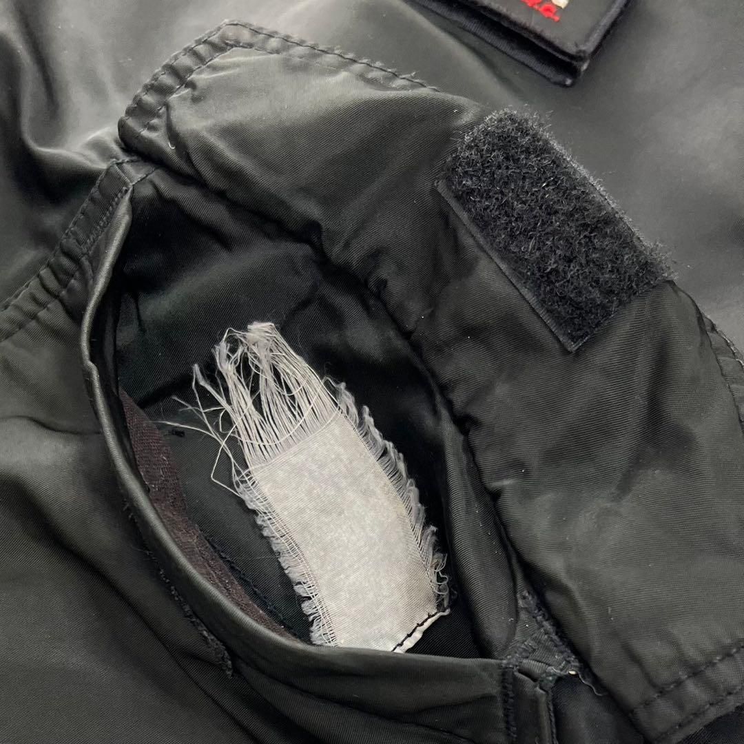 Schott ショット USAF フライトジャケット 黒 CWU-R 短丈 - メルカリ