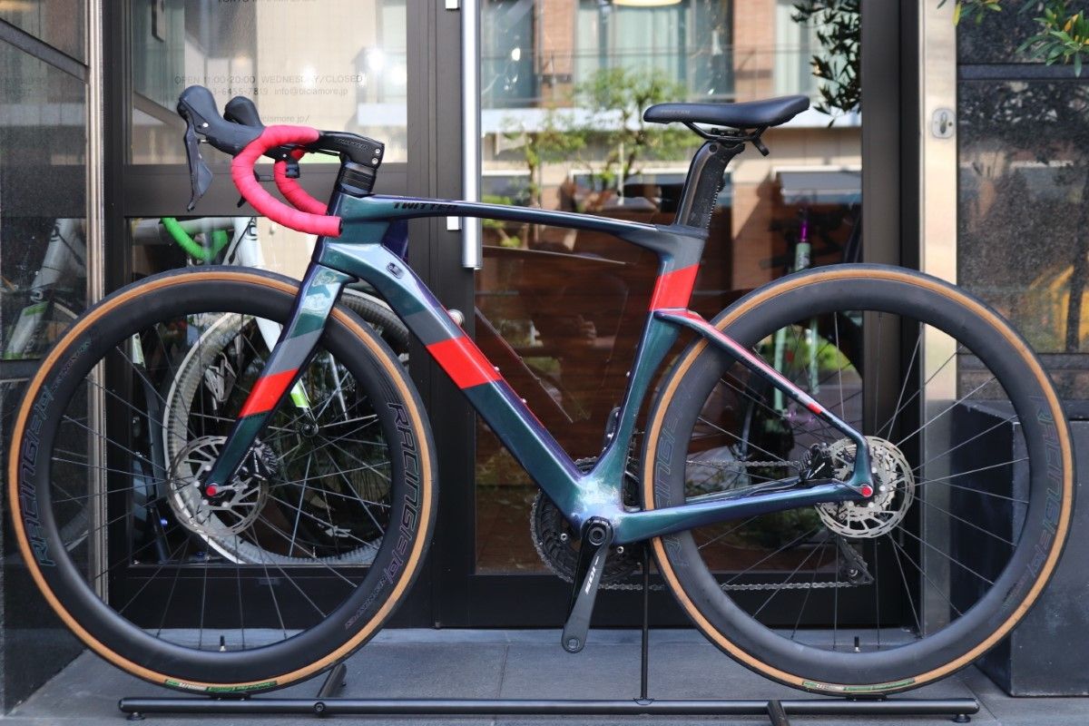 カスタムフルカーボン電動変速エアロロードバイク｜Twitter Cyclone