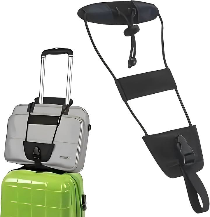 Thumbnail of fogman Suitcase Belt Bag Fix Travel Travel Goods Black (1 piece)