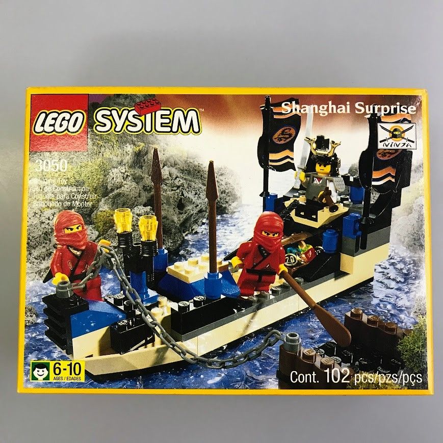正規品 新品未開封 LEGO レゴ システム 3050 赤ニンジャのボート 廃盤 