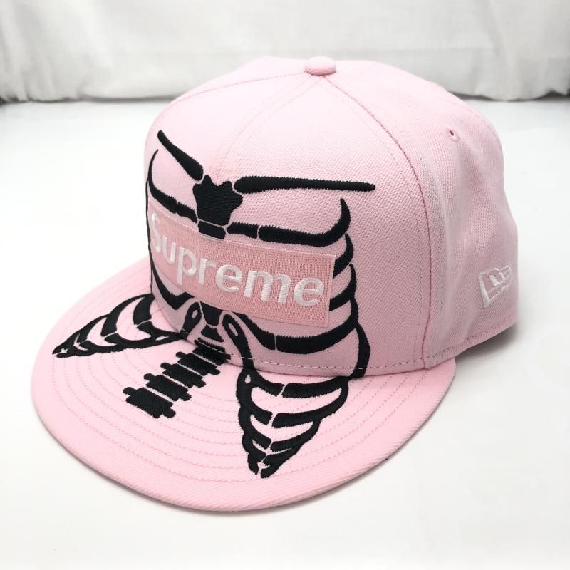 SUPREME x NEW ERA BOX LOGO キャップ ピンク サイズ59.6cm 36656NEW-JP-H11 91