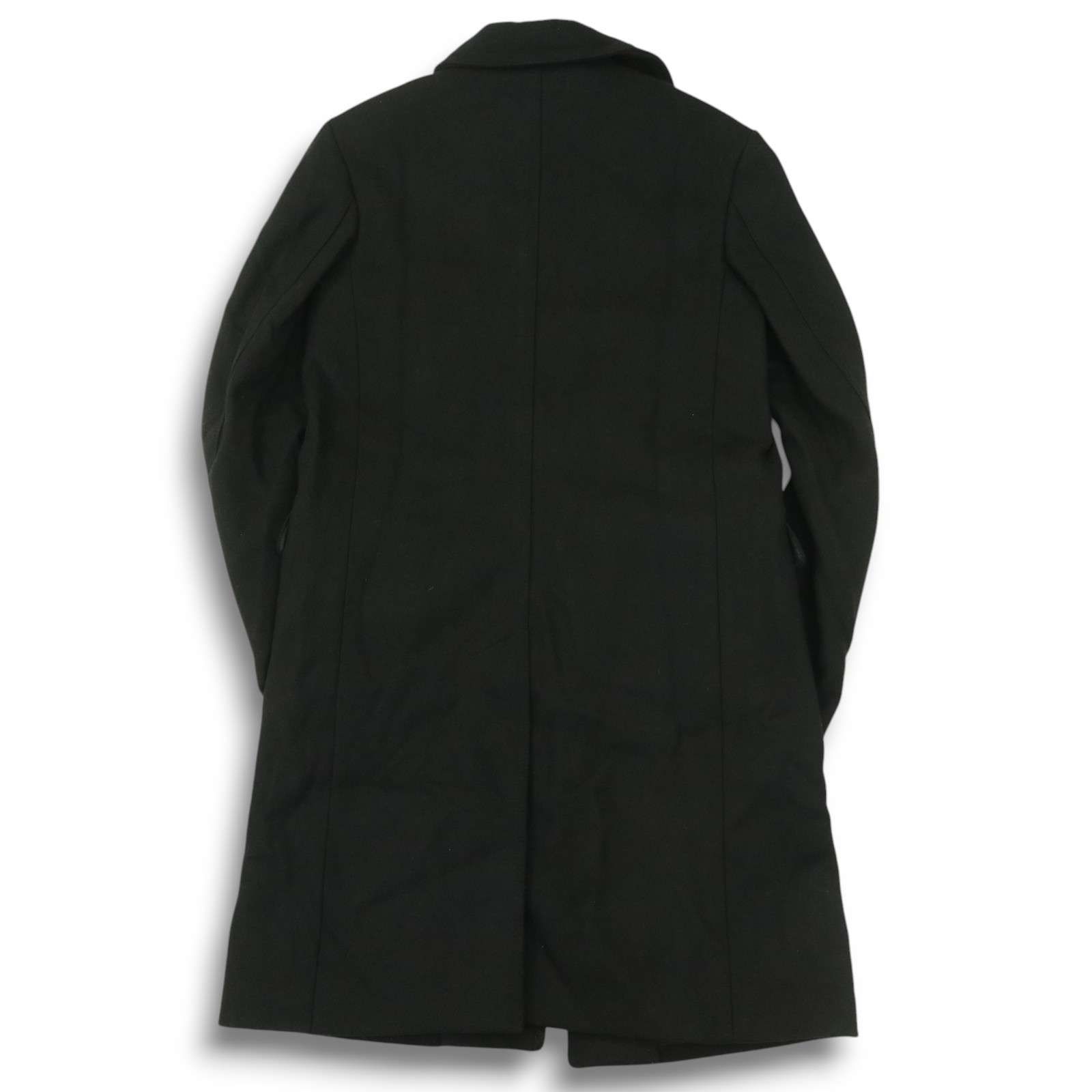 ダブルブレスト仕様ウールコート - ブラック | ZARA Japan / 日本