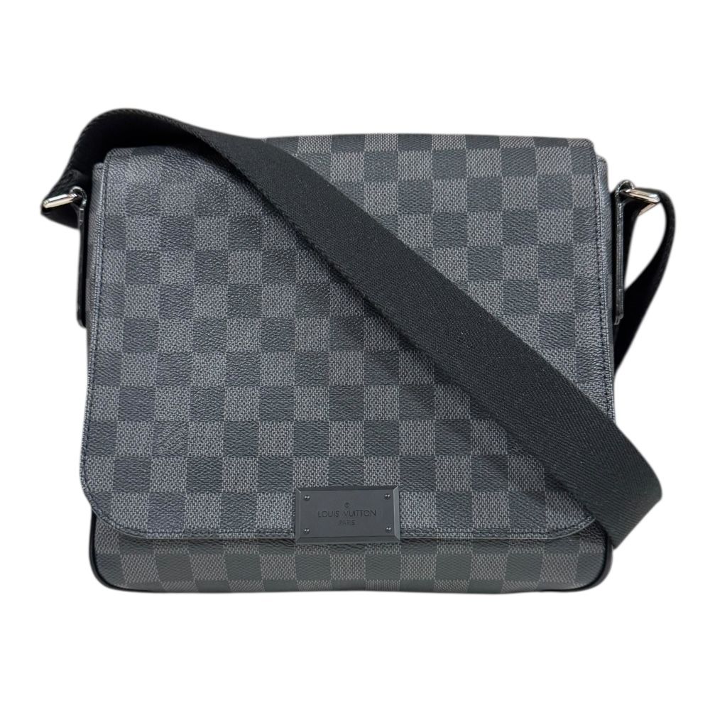 LOUIS VUITTON ダミエ グラフィットディストリクトPM N41260 ルイヴィトン ディストリクトPM ダミエグラフィット ショルダー