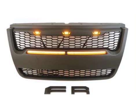 フォード　エクスプローラー　4代目　U251　2005-2010年 LED付き　フロントグリル グリル　フロントガーニッシュ外装カスタム