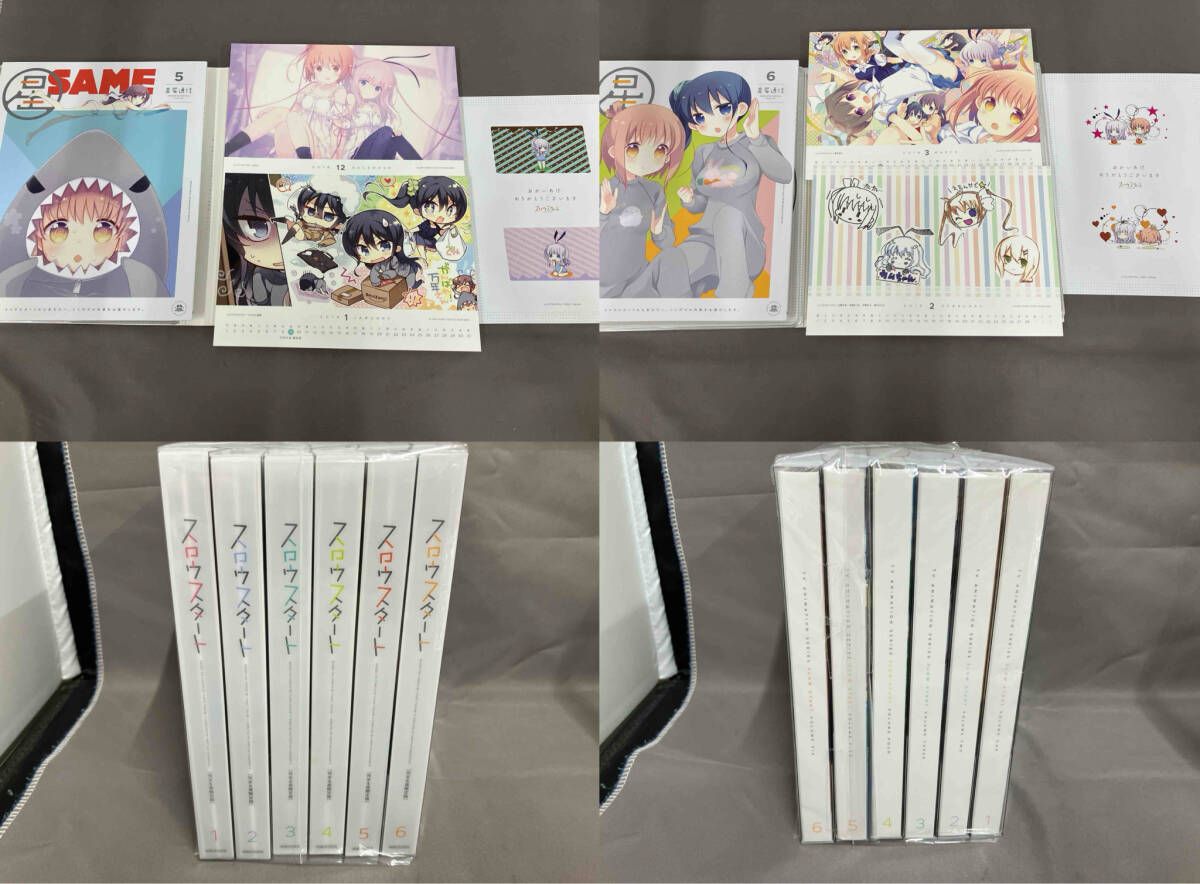 全6巻セット スロウスタート 1 6 完全生産 版 Blu-ray Disc ブルーレイ コレクション BD 機器