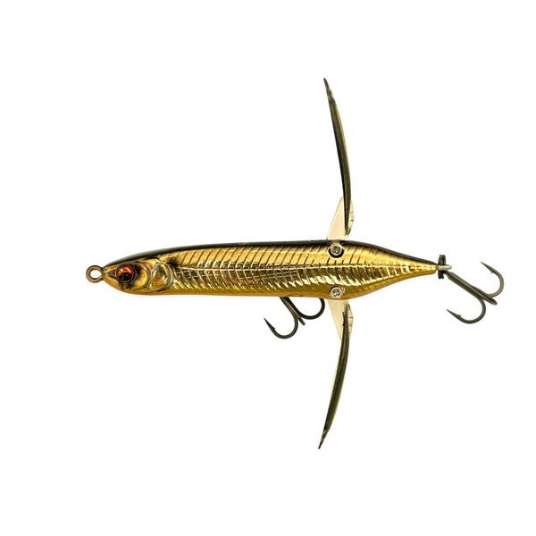 Imakatsu Bass Lure Aventa Crawler Chibi Bazel Standard Color #111 Stain Gold