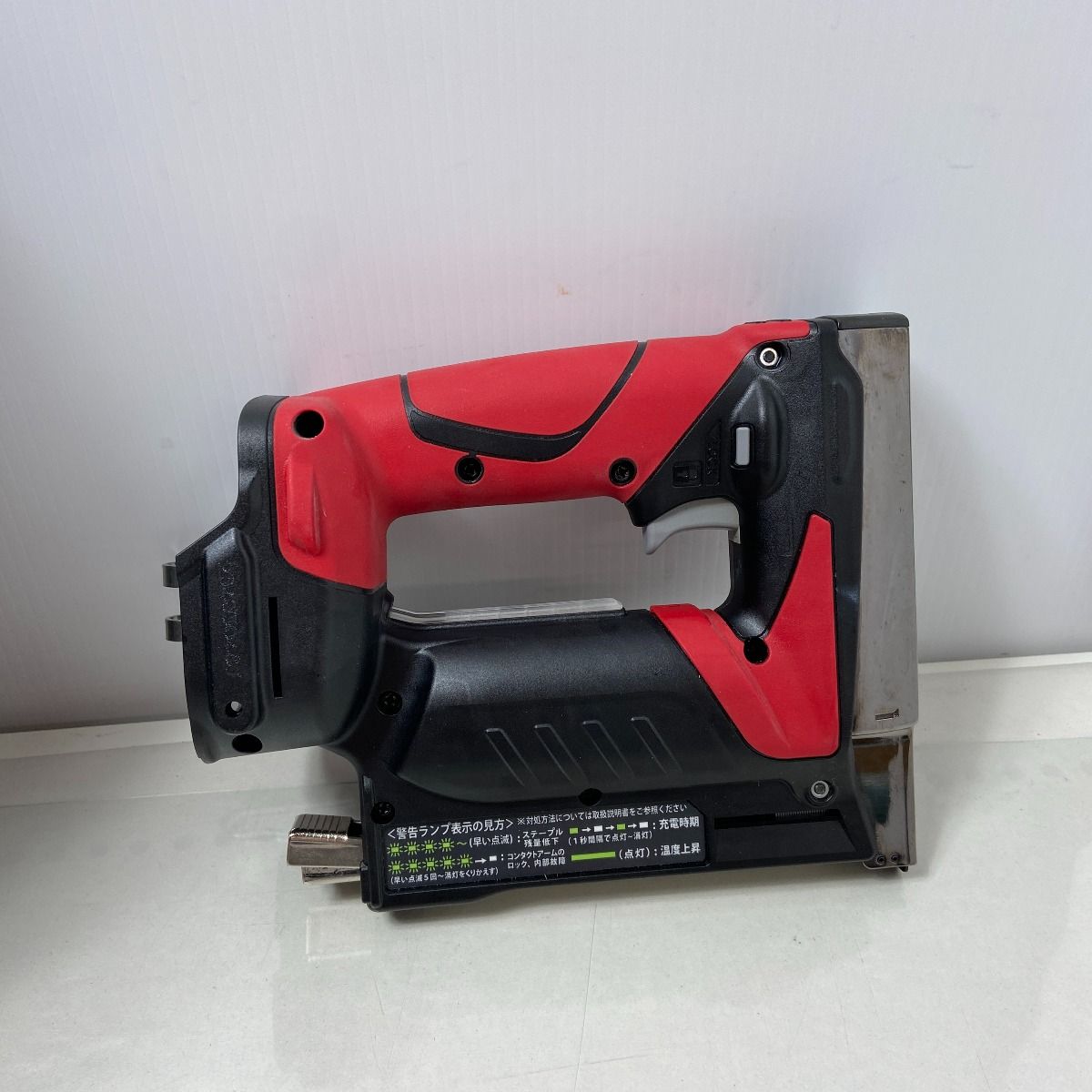 MAX 本物 マックス 14.4V/18V 12mm 充電式タッカ TGZ4 レッド