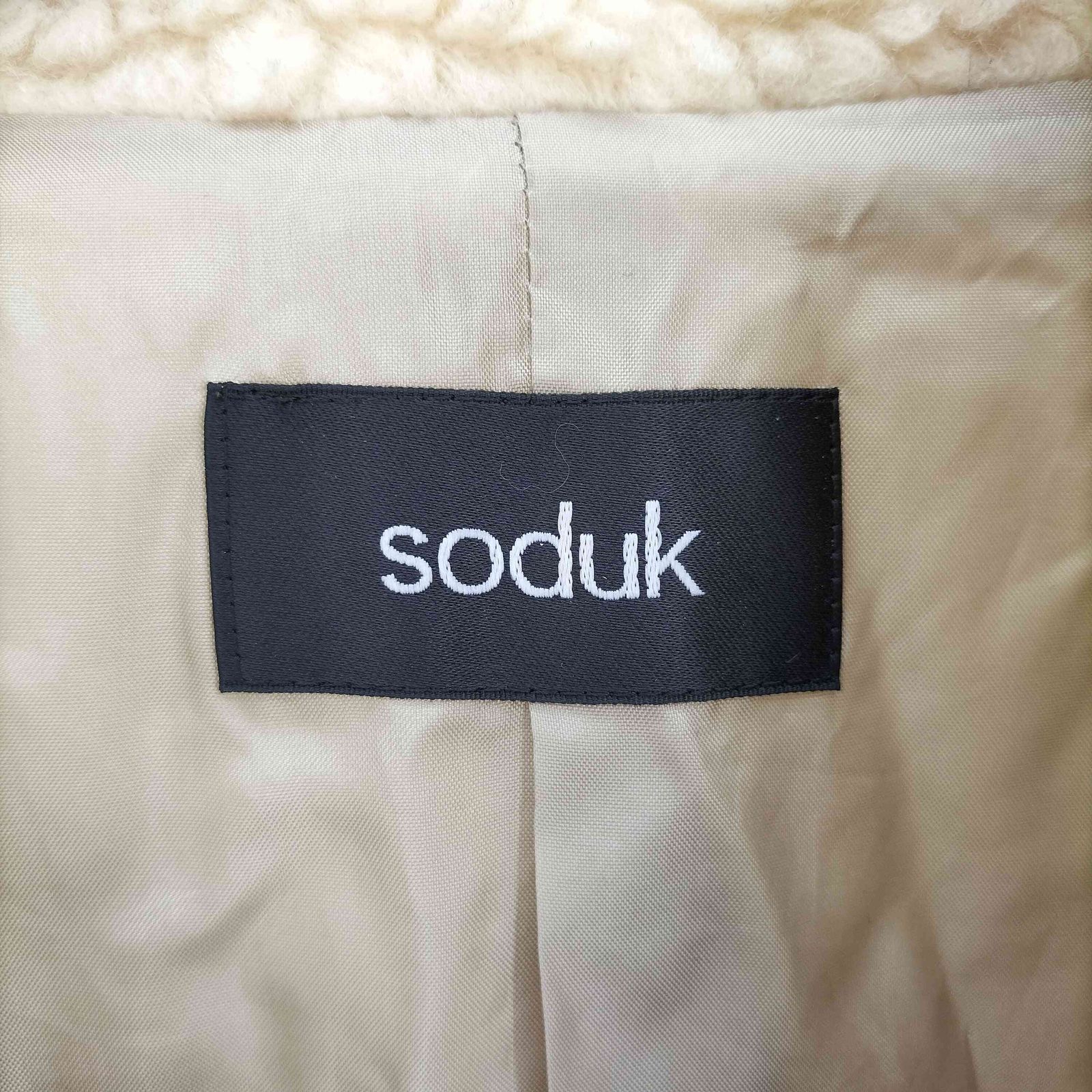 オンライン特価 soduk スドーク multiple ways boa jacket ボア 黒