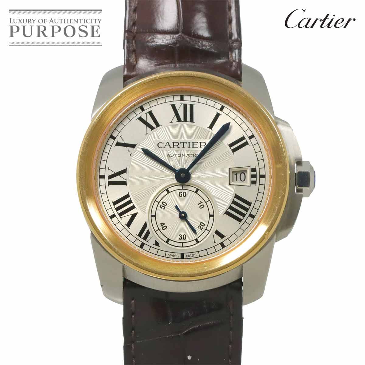 カルティエ Cartier カリブル ドゥ カルティエ コンビ W2CA0002 メンズ 