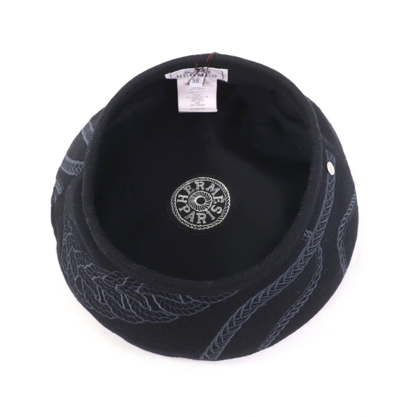 未使用品☆HERMES エルメス H222039N ウール100％ サントノーレ アン