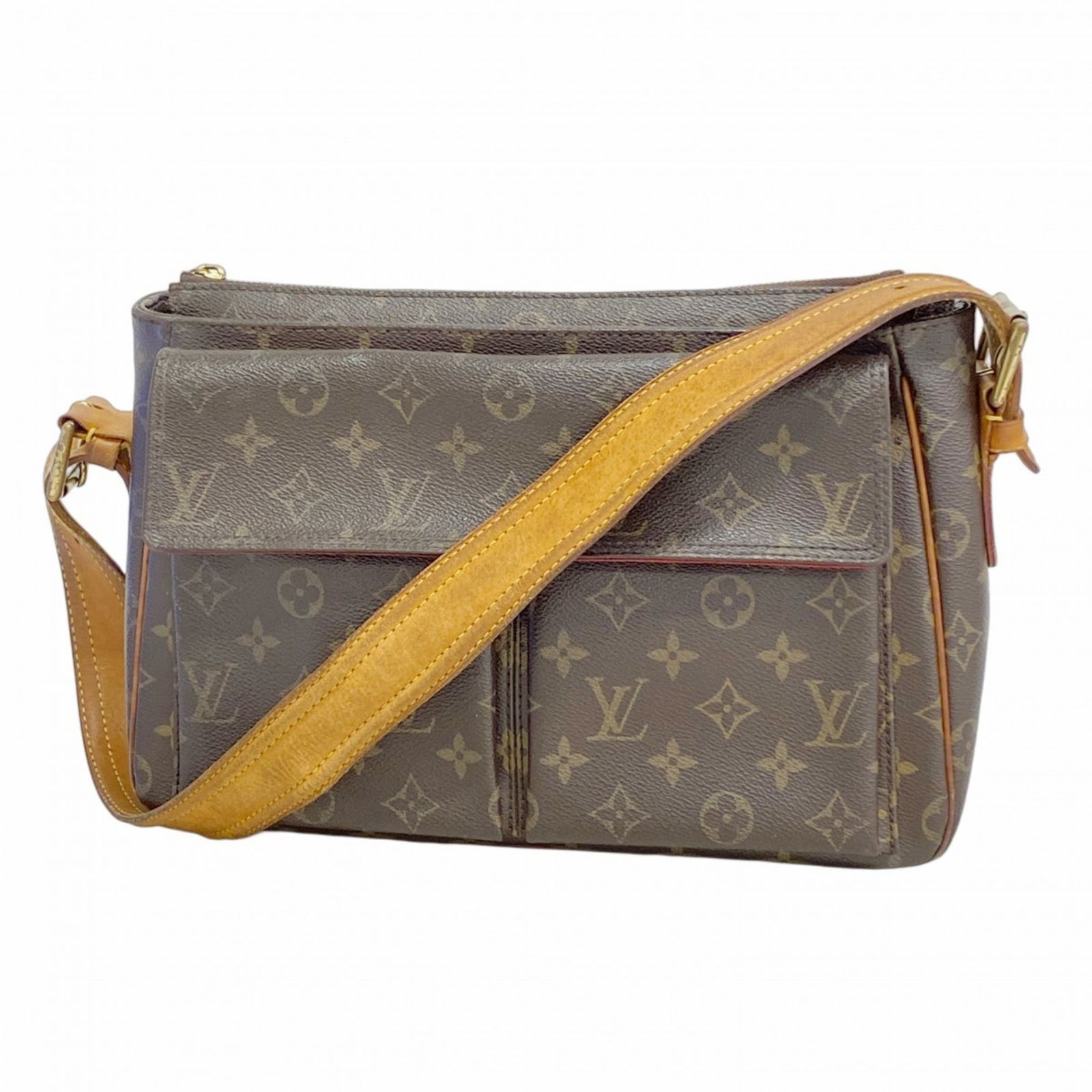 LOUIS VUITTON ルイヴィトンモノグラム ヴィバシテGM M51163 ルイ ヴィトン モノグラム ヴィバシテ GM ブラウン M51163