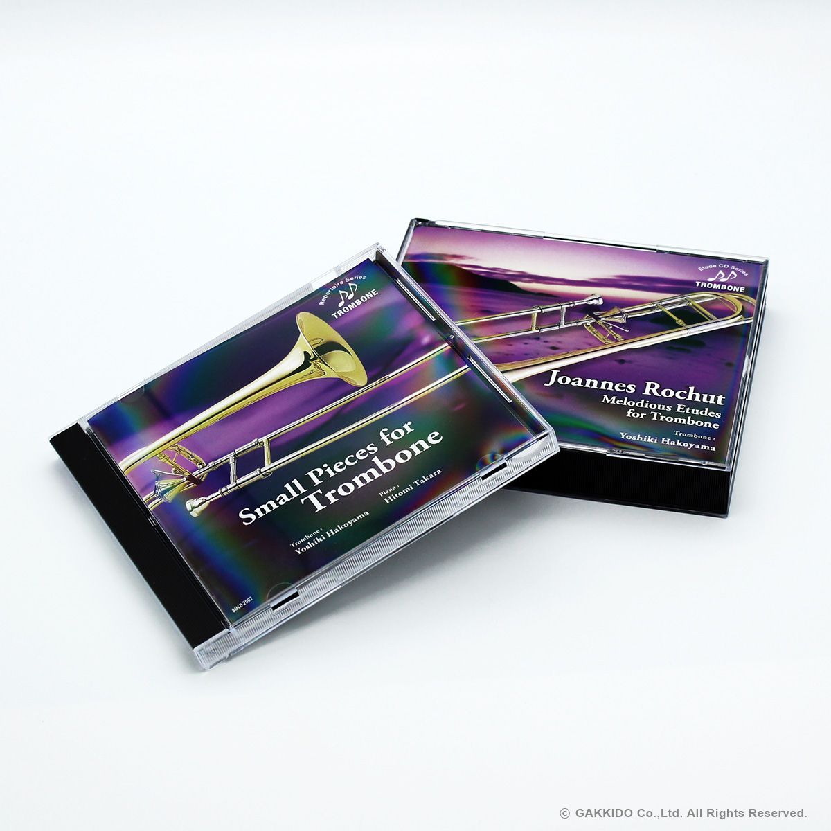 トロンボーン　CDまとめ売り 中古CD ロッシュ / 旋律的練習曲 第1巻 & トロンボーン小品集