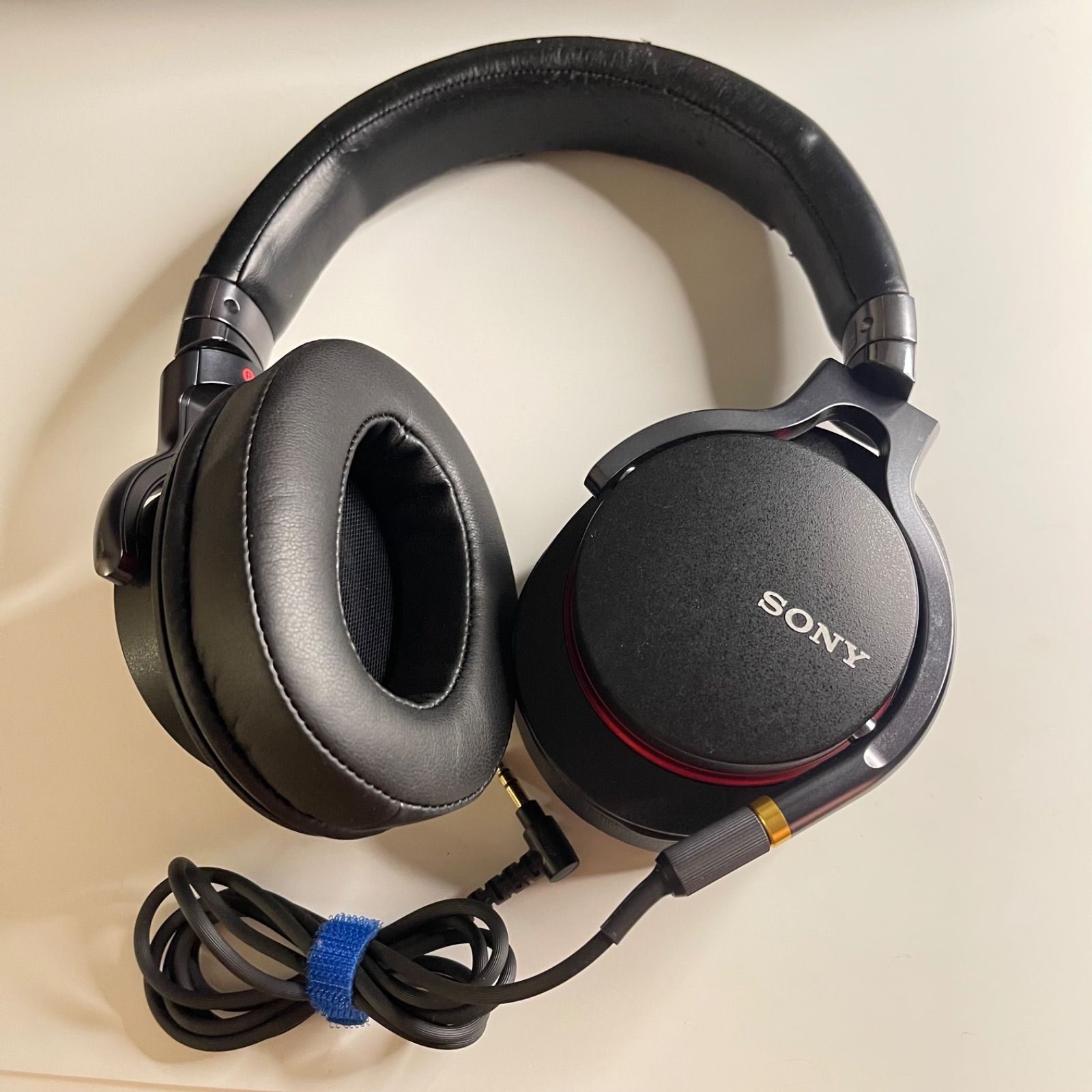 新品イヤーパッド交換済】SONY MDR-1A ソニー 有線ヘッドホン ハイレゾ 