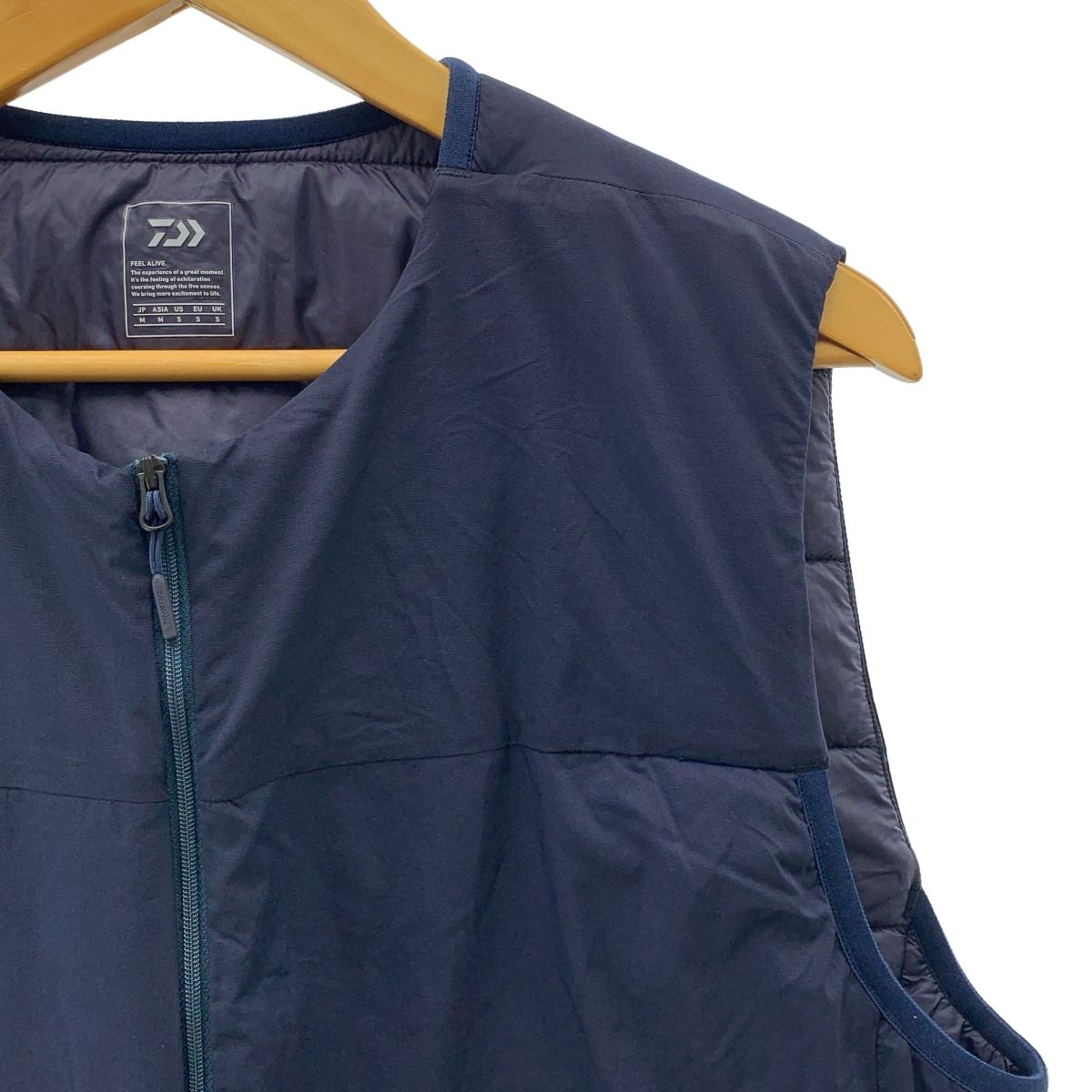 DAIWA LIFESTYLE」 ナイロンブルゾン M ネイビー メンズ DAIWA DAIWA 